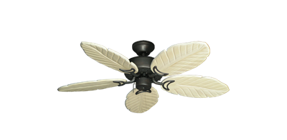 42" Dixie Belle Oil Rubbed Bronze with 42" Series 150 Arbor Whitewash Blades