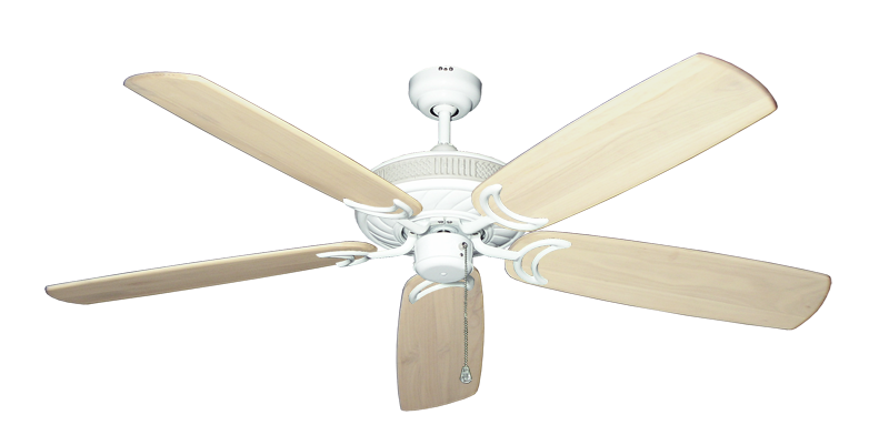 Atlantis Pure White with 60" Series 450 Arbor Whitewash Blades
