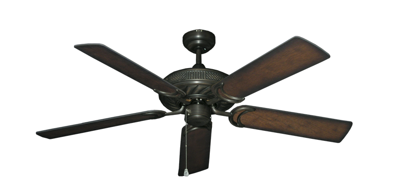 Atlantis Oil Rubbed Bronze with 52" Distressed Hickory Blades