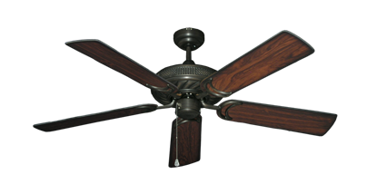 Atlantis Oil Rubbed Bronze with 52" Burnt Cherry Blades