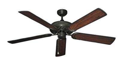 Atlantis Oil Rubbed Bronze with 56" Burnt Cherry Blades