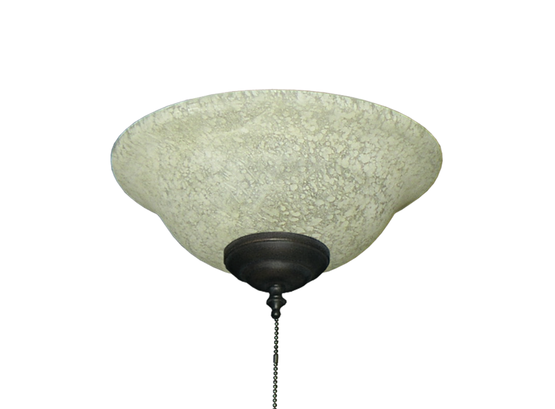176 Basic Glass Bowl Light in Tea Stone Glass