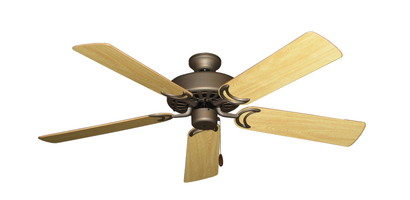 Dixie Belle Antique Bronze with 52" Honey Oak Gloss Blades