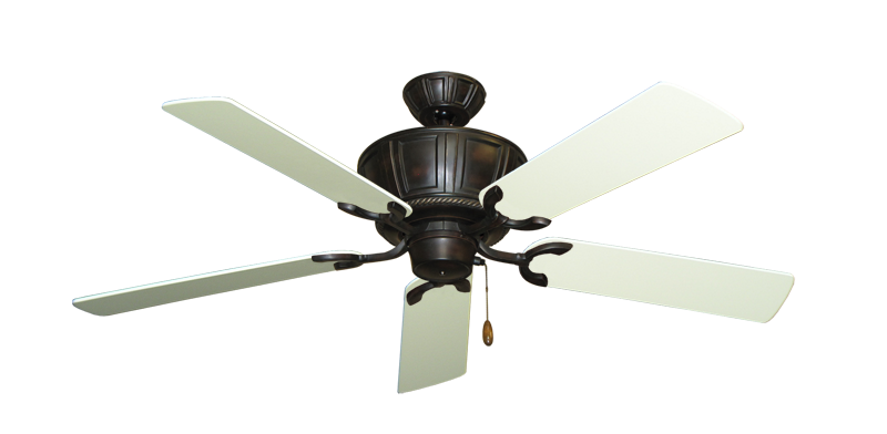 Centurion Oil Rubbed Bronze with 52" Antique White Blades