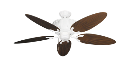 Centurion Pure White with 52" Outdoor Palm Oil Rubbed Bronze Blades