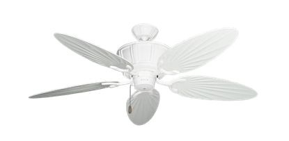 Centurion Pure White with 52" Outdoor Palm Pure White Blades