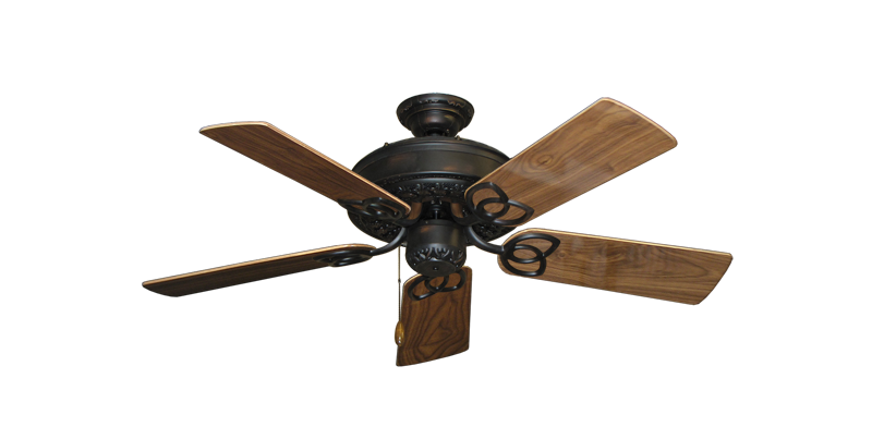 Picture of Renaissance Oil Rubbed Bronze with 44" Walnut Gloss Blades