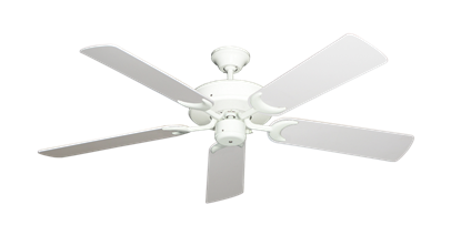 Patio Fan Pure White with 52" Pure White Blades