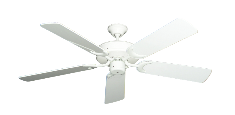 Patio Fan Pure White with 52" Pure White Gloss Blades