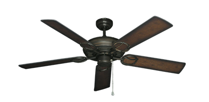 Trinidad Oil Rubbed Bronze with 52" Distressed Hickory Blades