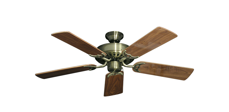 Picture of Bimini Breeze V Antique Brass with 44" Walnut Gloss Blades
