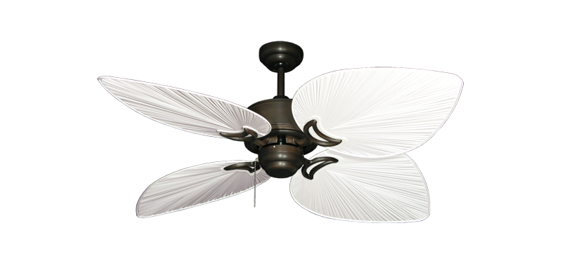 Bombay Oil Rubbed Bronze with 50" Bombay Pure White Blades