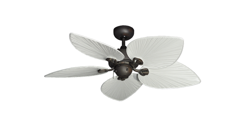 42" Bombay Oil Rubbed Bronze with 42" Bombay Pure White Blades