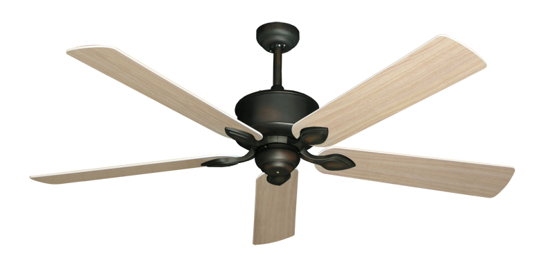 Hercules Ceiling Fan In Oil Rubbed Bronze With 60 Bleached