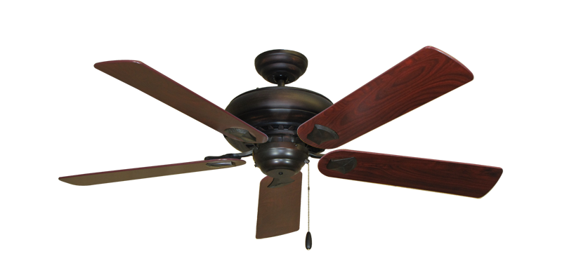 Tiara Oil Rubbed Bronze with 52" Cherrywood Blades