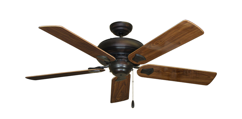 Tiara Oil Rubbed Bronze with 52" Walnut Gloss Blades