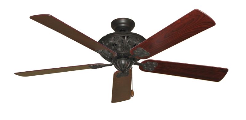 Monarch Ceiling Fan In Oil Rubbed Bronze With 60 Cherrywood