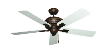 Madeira Oil Rubbed Bronze with 52" Textured White Blades