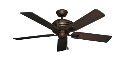 Madeira Oil Rubbed Bronze with 52" Distressed Cherry Blades