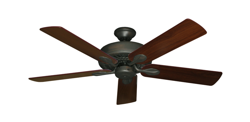 Meridian Oil Rubbed Bronze with 52" Walnut Blades