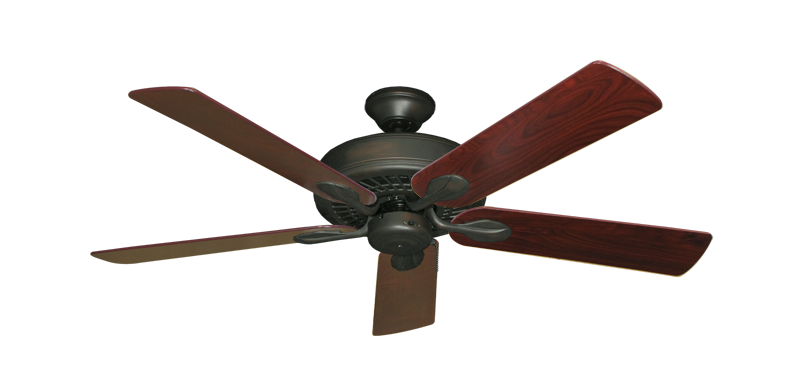 Meridian Oil Rubbed Bronze with 52" Cherrywood Blades