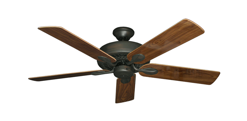 Meridian Oil Rubbed Bronze with 52" Walnut Gloss Blades