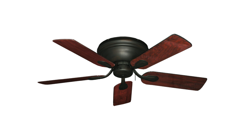 Stratus Ceiling Fan In Oil Rubbed Bronze With 44 Cherrywood Gloss Blades Dan S City Fans Parts Accessories - Cherry Wood Ceiling Fans With Lights