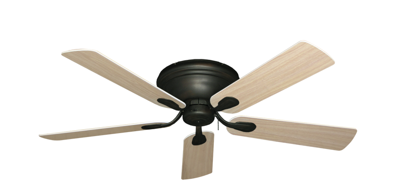 Stratus Oil Rubbed Bronze with 52" Bleached Oak Blades