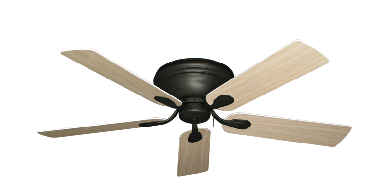 Stratus Oil Rubbed Bronze with 52" Bleached Oak Gloss Blades
