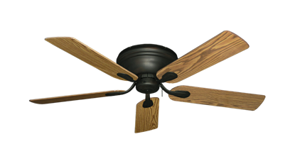 Stratus Oil Rubbed Bronze with 52" Oak Gloss Blades