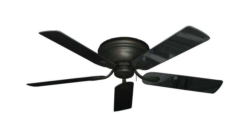 Stratus Ceiling Fan In Oil Rubbed Bronze With 52 Black Gloss