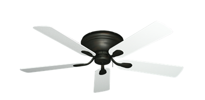 Stratus Oil Rubbed Bronze with 52" Textured White Blades