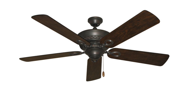 Infinity Oil Rubbed Bronze with 52" Distressed Hickory Blades