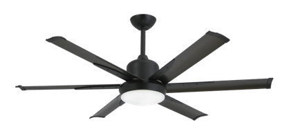 DC-6 52 in. Indoor/Outdoor Oil Rubbed Bronze Ceiling Fan and Light