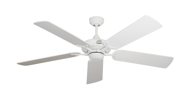 Coastal Air Pure White with 52" Pure White Blades