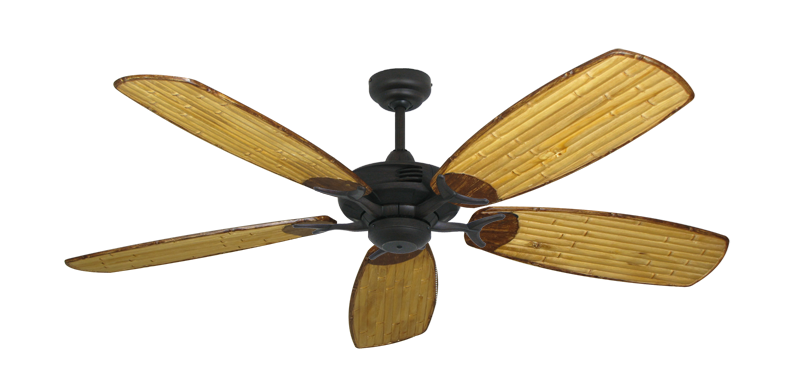 Coastal Air Oil Rubbed Bronze with 52" Series 275 Arbor Bamboo Blades
