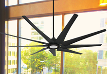 Liberator 82 in. WiFi enabled Indoor/Outdoor Oil Rubbed Bronze Ceiling Fan With 18W LED Array Light