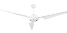 Ion 76 in. Indoor/Outdoor Pure White Ceiling Fan with Remote Control