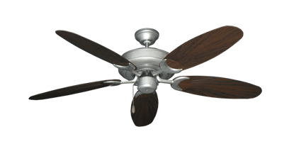 Raindance Brushed Nickel BN-1 with 52" Outdoor Leaf Oil Rubbed Bronze Blades