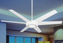 Elegant II 60 in. WiFi Enabled Indoor/Outdoor Pure White Ceiling Fan and Light