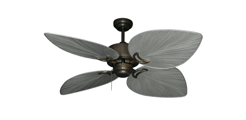 Bombay Oil Rubbed Bronze with 50" Bombay Brushed Nickel (BN-1) Blades