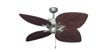 Bombay Brushed Nickel (BN-1) with 50" Bombay Oil Rubbed Bronze Blades