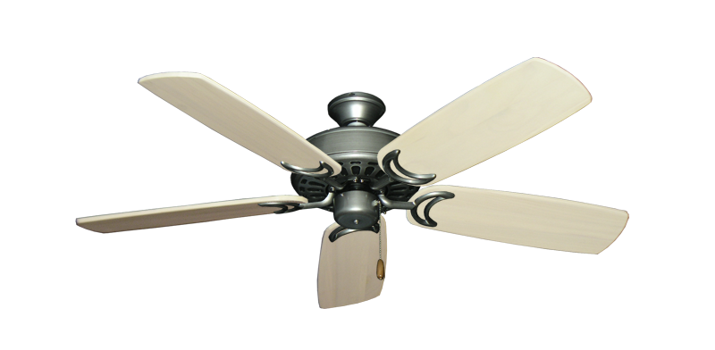 Dixie Belle Brushed Nickel with 52" Series 425 Arbor Whitewash Blades