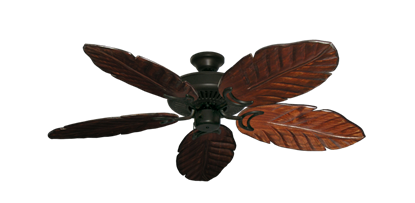 Riviera Oil Rubbed Bronze with 52" Series 125 Arbor Cherrywood Blades