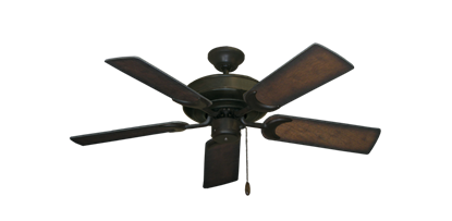 Picture of Raindance Oil Rubbed Bronze with 44" Distressed Hickory Blades