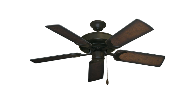Picture of Raindance Oil Rubbed Bronze with 44" Distressed Hickory Blades