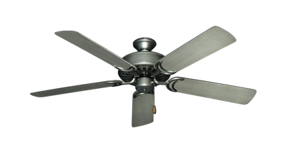 Dixie Belle Brushed Nickel with 52" Outdoor Brushed Nickel BN-1 Blades
