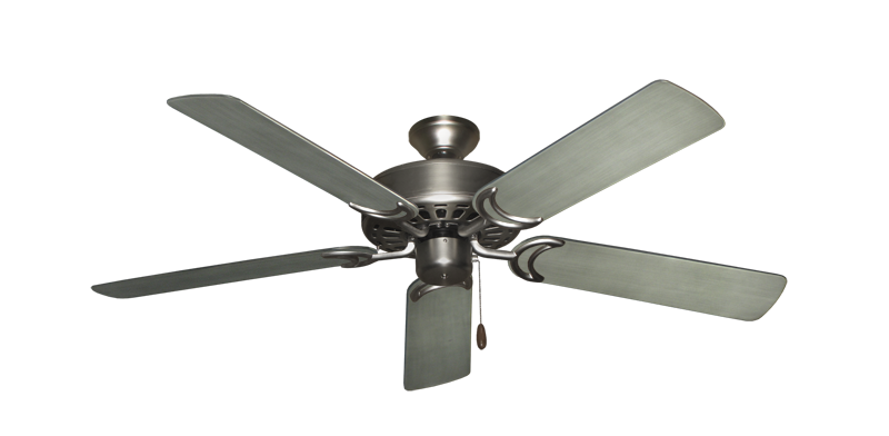 Dixie Belle Satin Steel with 52" Outdoor Brushed Nickel BN-1 Blades
