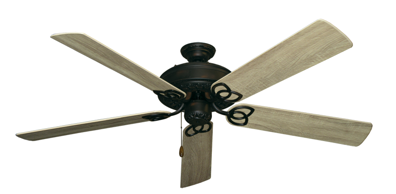 Renaissance Oil Rubbed Bronze with 60" Beachwood Blades