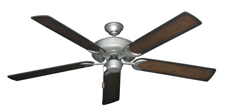 Raindance Brushed Nickel BN-1 with 60" Distressed Hickory Blades